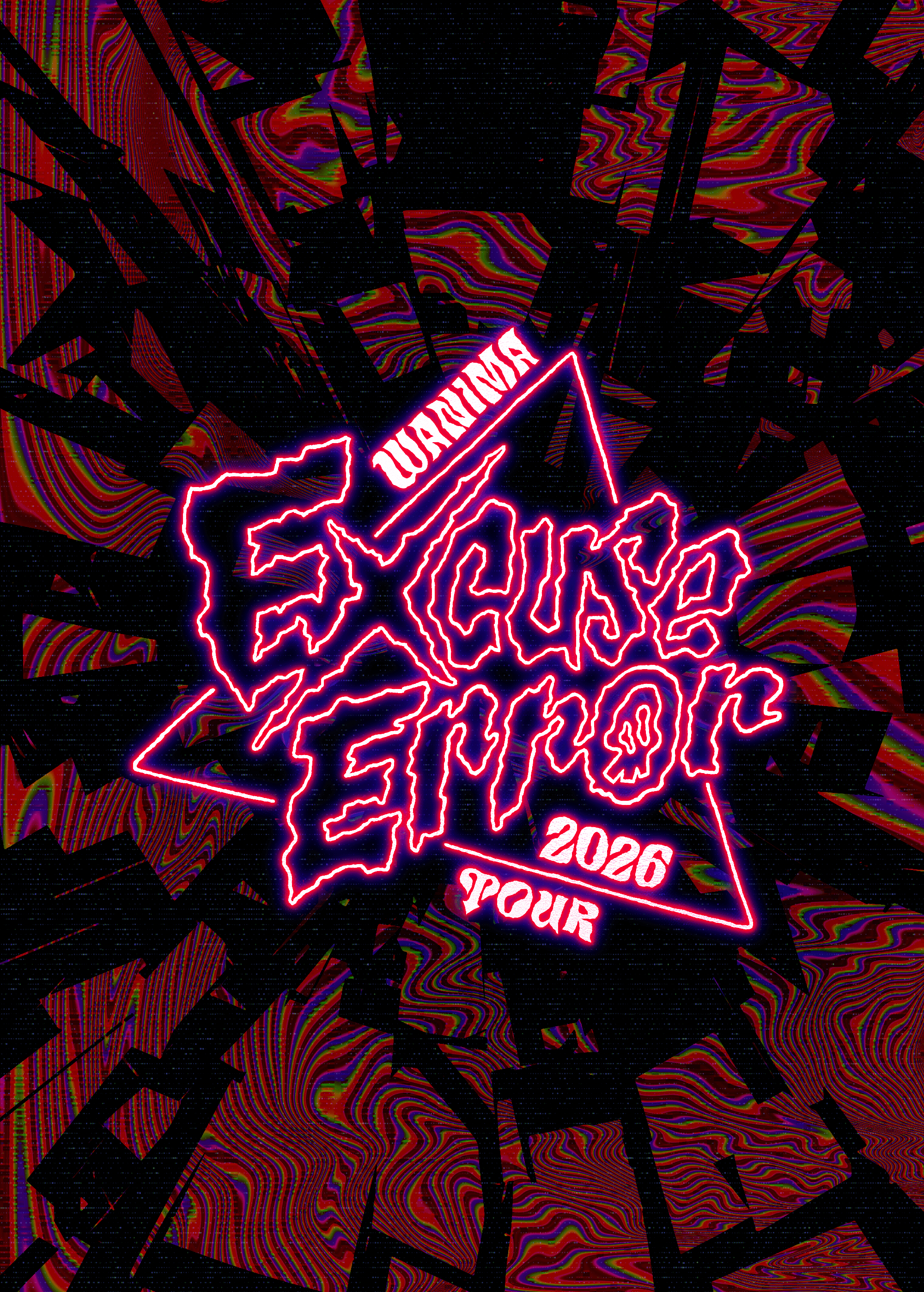 WANIMA 2026 TOUR Excuse Error
